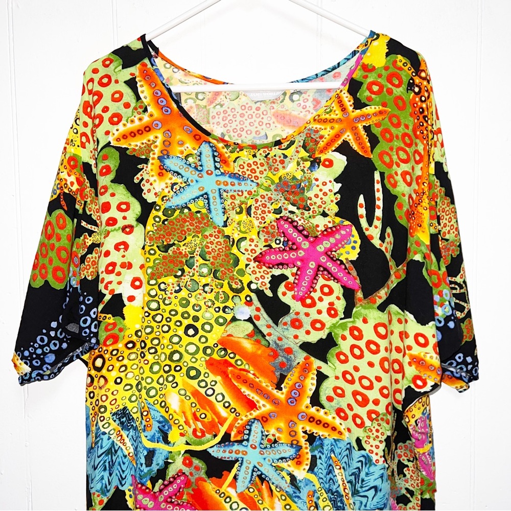 Jams World Dolman Sleeve Sea Star Hawaiian Shirt